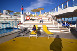 at the Deck